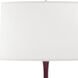 Kane 64.5 inch 150 watt Sugar Plum and Rose Water with Polished Nickel Floor Lamp Portable Light in Ascot White