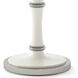 Kane 31 inch 150 watt Matte Daisy with Polished Nickel Table Lamp Portable Light