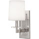 Alice 1 Light 6 inch Polished Nickel Wall Sconce Wall Light