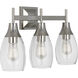 Robert Abbey Grace 3 Light 20.88 inch Polished Nickel Wall Sconce Wall Light S486 - Open Box