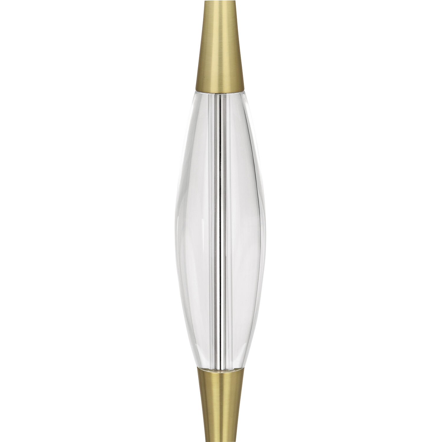 Juno 36.5 inch 150.00 watt Modern Brass Table Lamp Portable Light in Pearl Dupioni