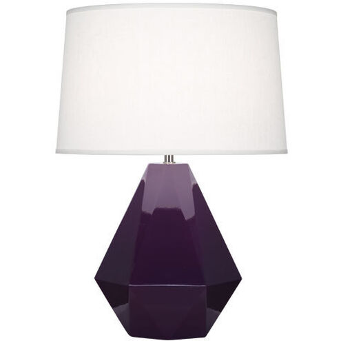 Delta 22.5 inch 150.00 watt Amethyst Table Lamp Portable Light