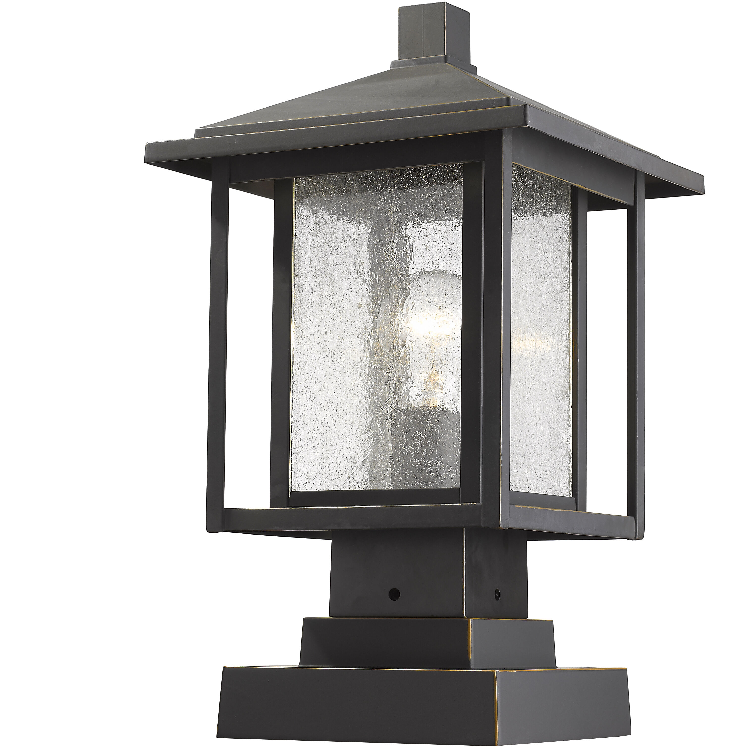 Aspen 1 Light 9.00 inch Post Light & Accessory