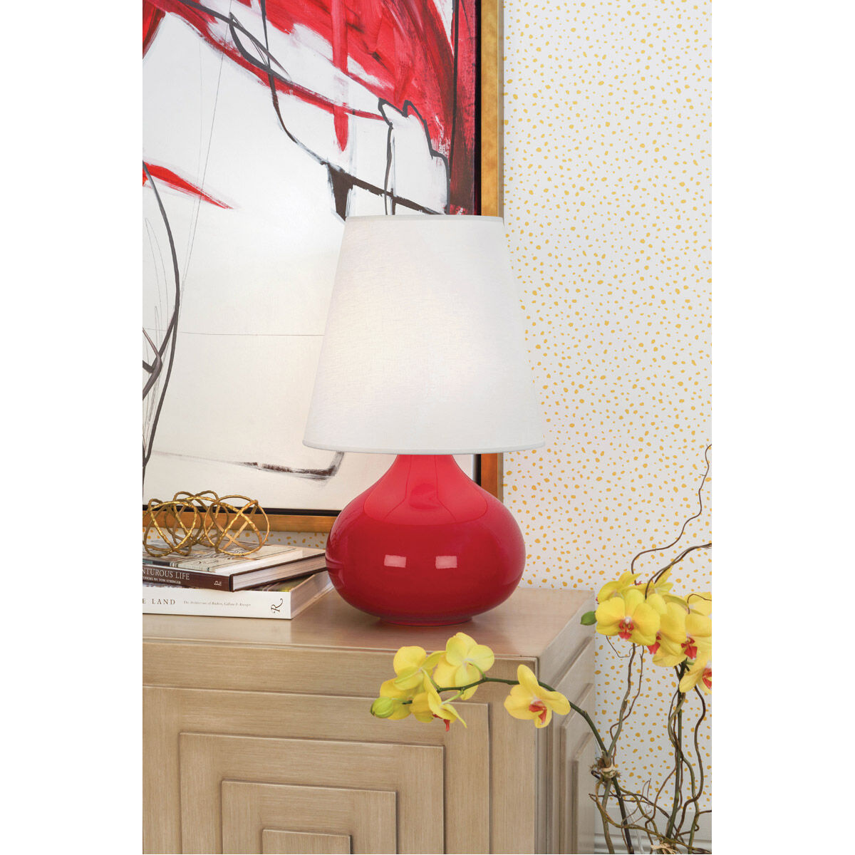 Red accent lamp new arrivals