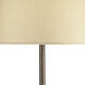 Rico Espinet Buster 79.5 inch 200 watt Deep Patina Bronze Floor Lamp Portable Light in Muslin Claiborne