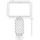 Dolly 27.5 inch 150.00 watt Cobalt Glazed Textured Ceramic Table Lamp Portable Light in Fondine