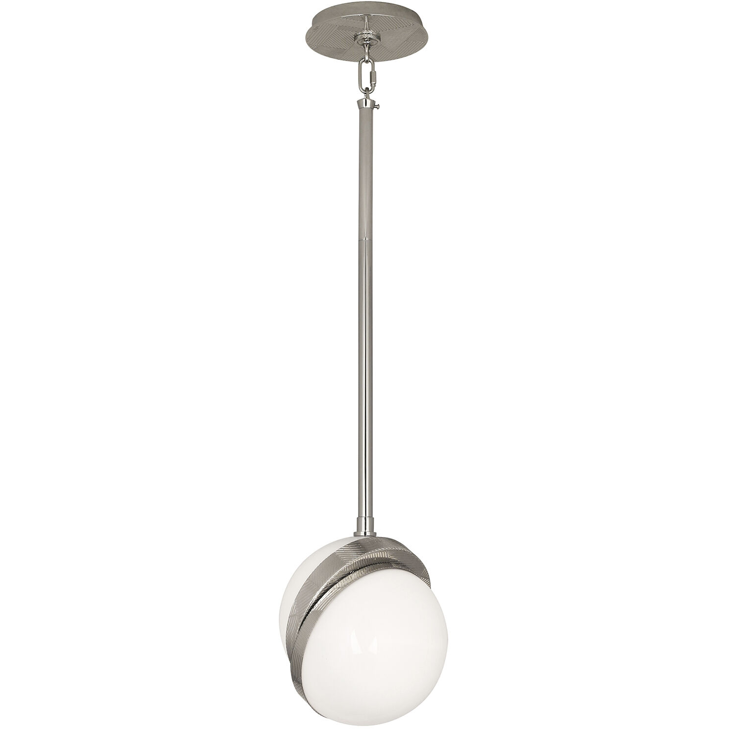 Michael Berman Brut 1 Light 7 inch Polished Nickel Pendant Ceiling Light