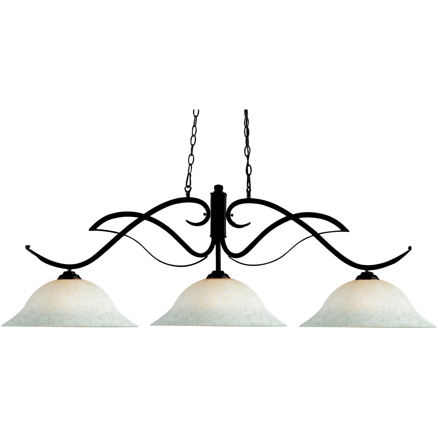 Phoenix 3 Light 16.00 inch Billiard Light