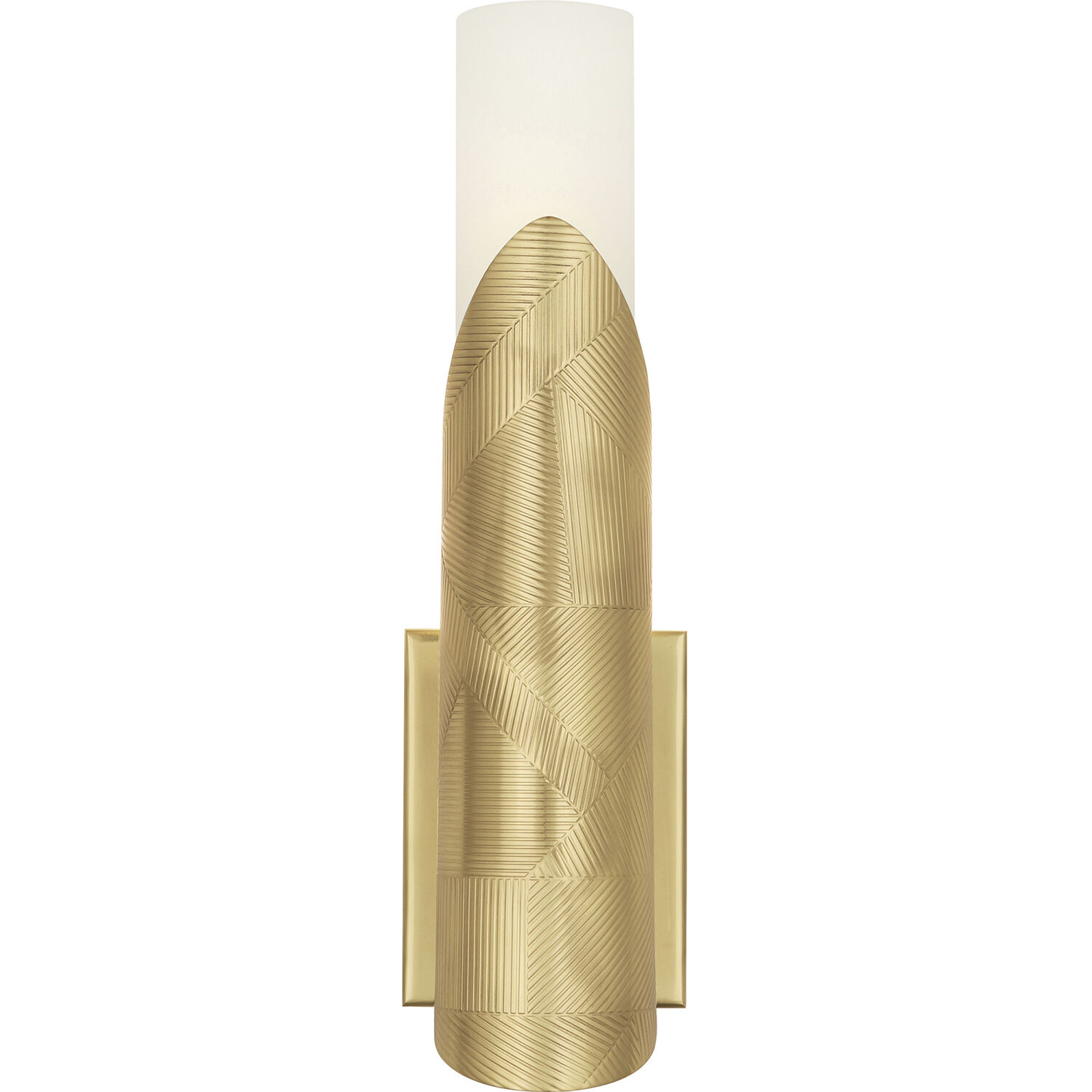 Michael Berman Brut 1 Light 4.5 inch Modern Brass Wall Sconce Wall Light