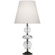 Williamsburg Orlando 31 inch 150.00 watt Deep Patina Bronze / Clear Crystal Table Lamp Portable Light