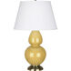 Double Gourd 1 Light 9.50 inch Table Lamp