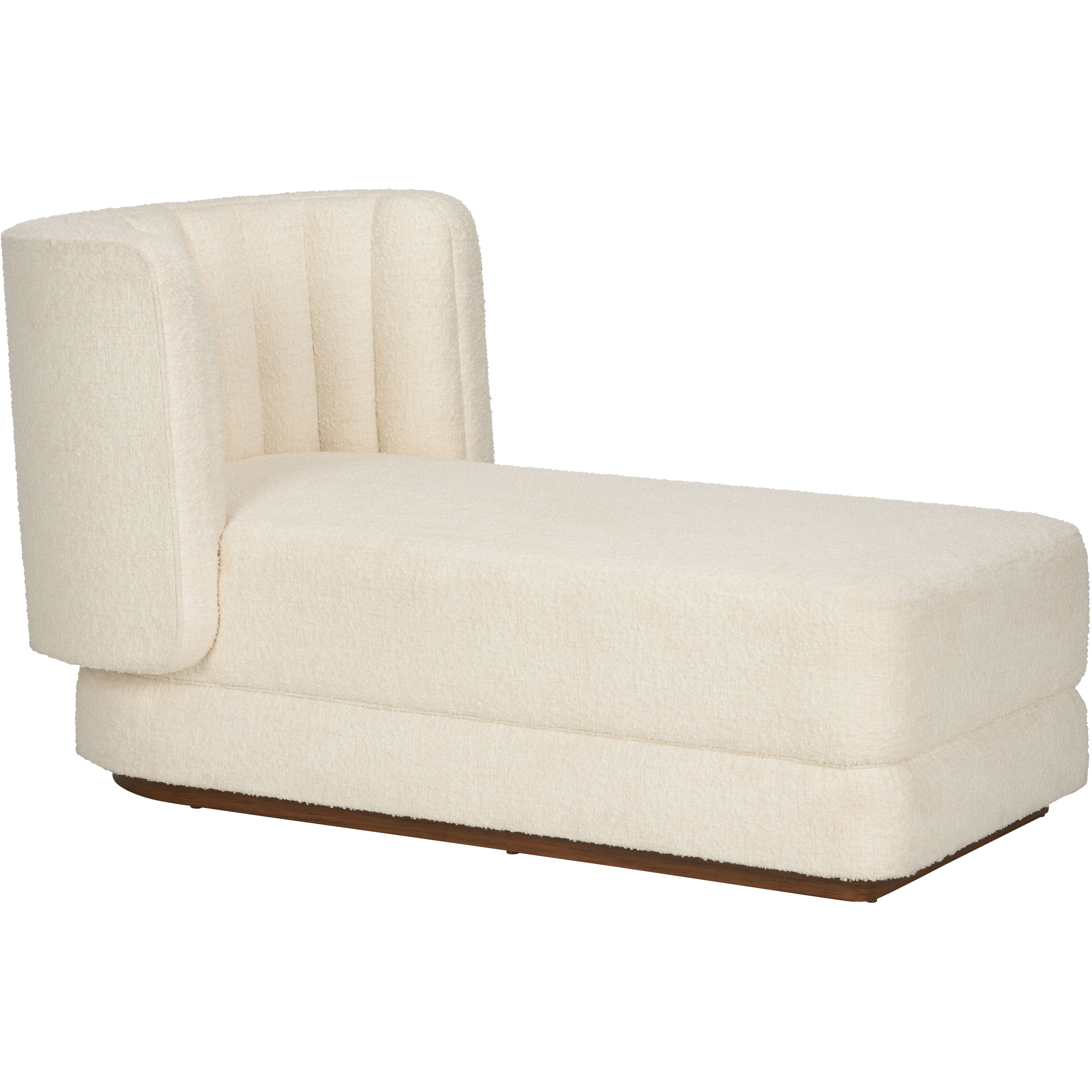 Piano White/Cream Chaise