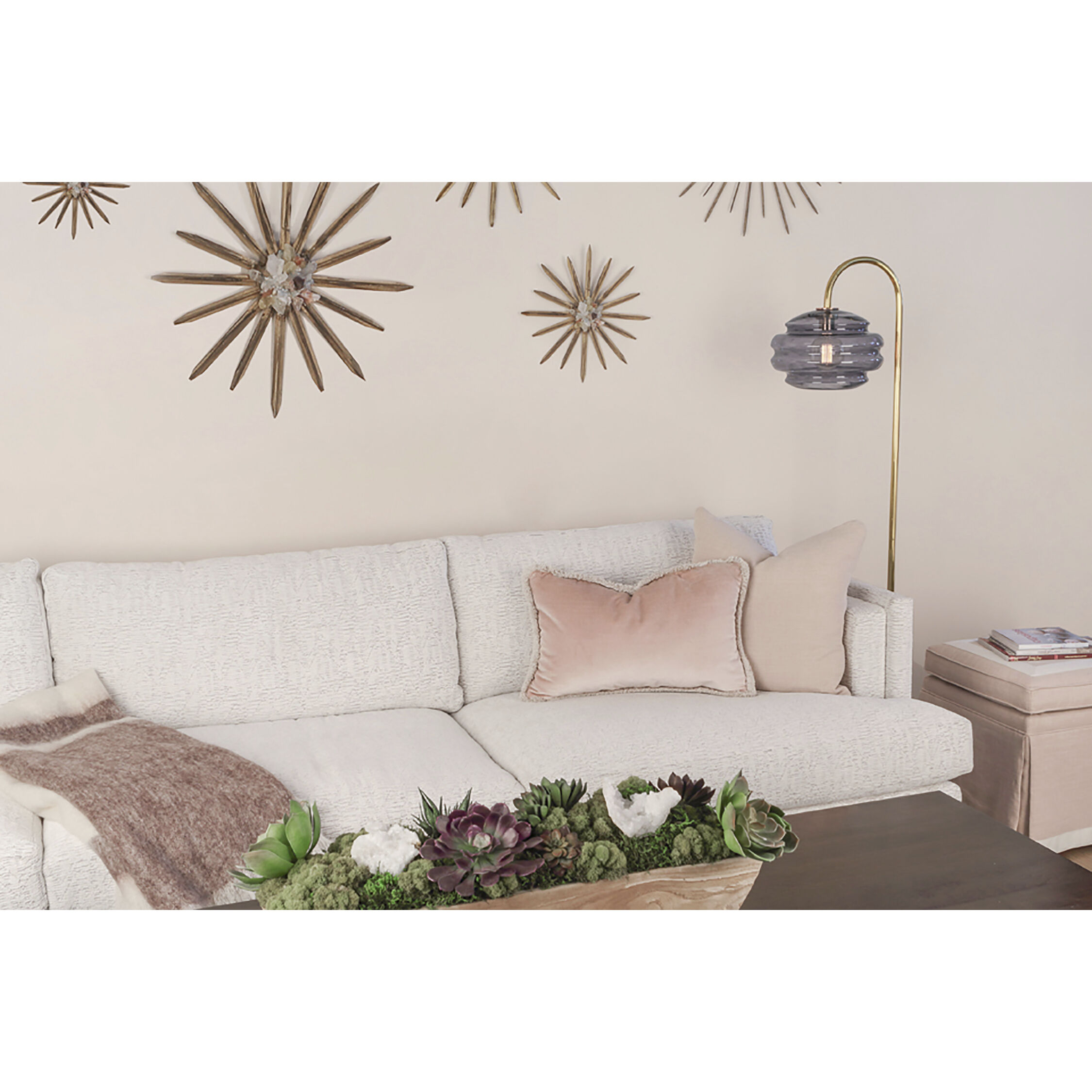 Horizon 62.5 inch 100.00 watt Smoke Gray Floor Lamp Portable Light