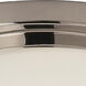 Rico Espinet Nina 1 Light 6 inch Polished Nickel Flushmount Ceiling Light