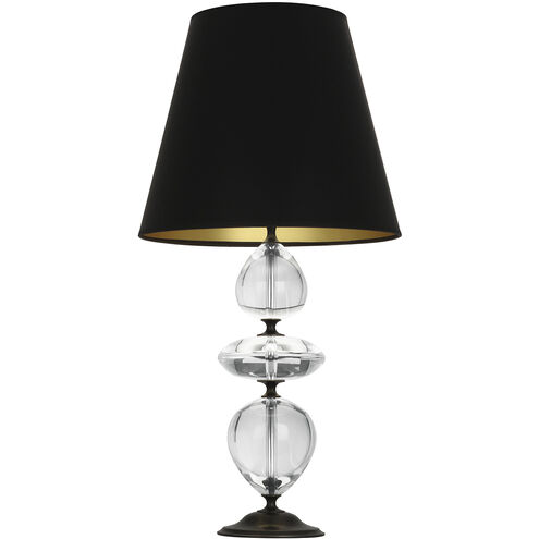 Williamsburg Orlando 31 inch 150.00 watt Deep Patina Bronze / Clear Crystal Table Lamp Portable Light