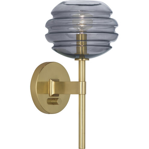 Horizon 1 Light 6.75 inch Smoke Gray Wall Sconce Wall Light