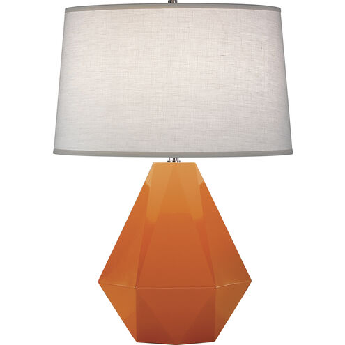 Delta 22.5 inch 150.00 watt Pumpkin Table Lamp Portable Light