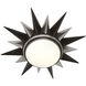 Cosmos 2 Light 20 inch Antique Silver with Deep Patina Bronze Flushmount Ceiling Light