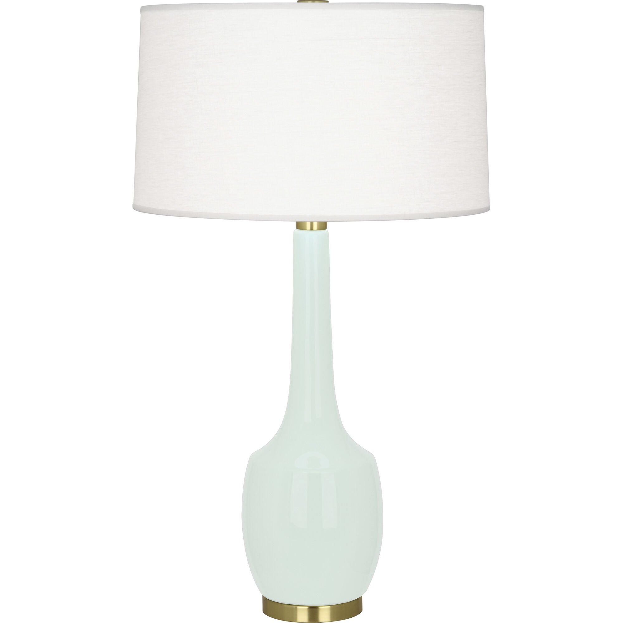 Delilah 34.31 inch 150 watt Mint Table Lamp Portable Light