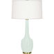 Delilah 34.31 inch 150 watt Mint Table Lamp Portable Light