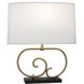 Chloe 22.75 inch 150.00 watt Warm Brass Table Lamp Portable Light