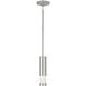Peek 1 Light 3 inch Polished Aluminum Pendant Ceiling Light