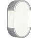 Bryce 2 Light 6.75 inch Polished Chrome Wall Sconce Wall Light