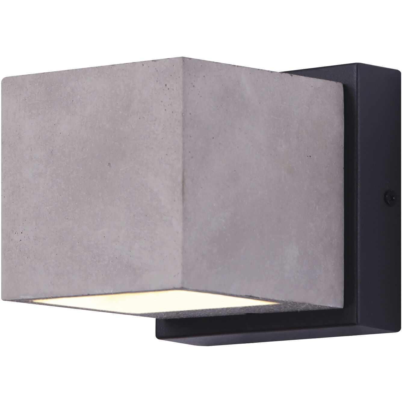 Shax LED 5 inch Black Outdoor Wall Light