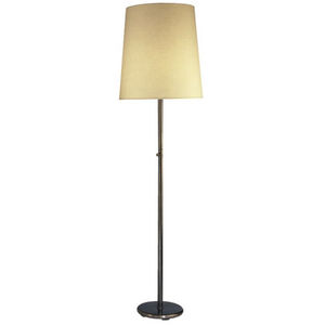 Rico Espinet Buster 79.5 inch 200.00 watt Deep Patina Bronze Floor Lamp Portable Light in Muslin Claiborne