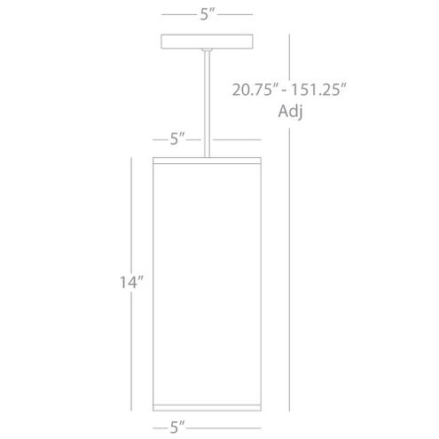 Elena 1 Light 15 inch Painted White Pendant Ceiling Light in Pearl Dupioni