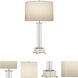 Williamsburg Finnie 31.38 inch 150 watt Modern Brass Table Lamp Portable Light