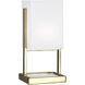 Nikole 12.81 inch 60.00 watt Modern Brass Accent Lamp Portable Light