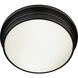 Roderick 2 Light 15.5 inch Deep Patina Bronze Flushmount Ceiling Light