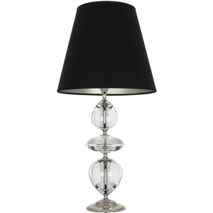 Williamsburg Orlando 31 inch 150.00 watt Clear Crystal / Polished Nickel Table Lamp Portable Light