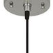 Dal 1 Light 6 inch Polished Nickel Pendant Ceiling Light