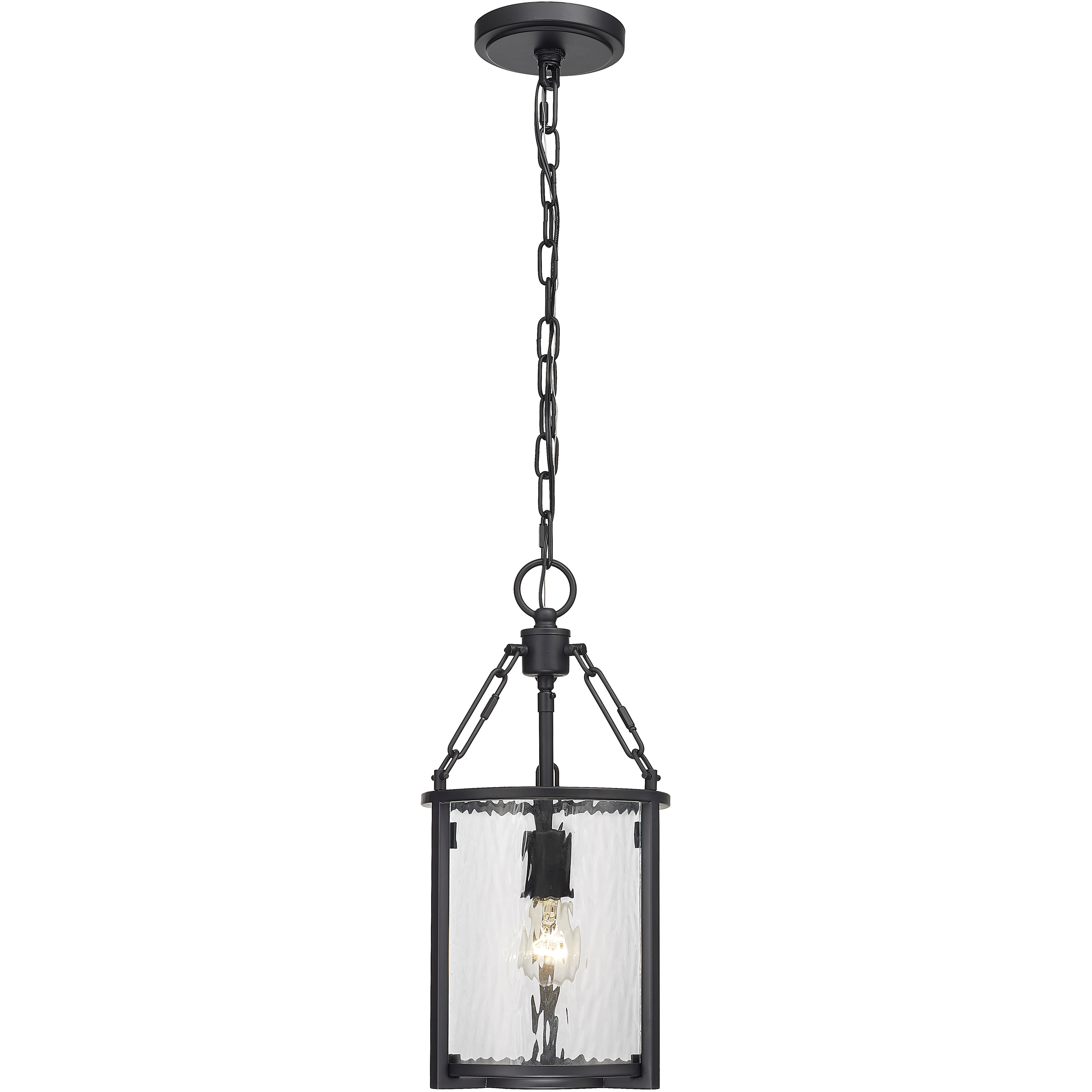 Barrington 1 Light 8.25 inch Matte Black Pendant Ceiling Light