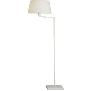 Real Simple 55.5 inch 150.00 watt Stardust White Powder Coat Floor Lamp Portable Light