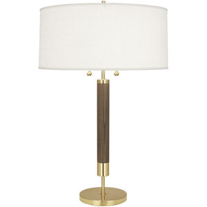 Dexter 28.25 inch 100.00 watt Modern Brass Table Lamp Portable Light