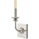 William 1 Light 5.25 inch Polished Nickel Wall Sconce Wall Light