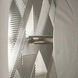 Michael Berman Brut LED 17.75 inch Polished Nickel Flushmount Ceiling Light
