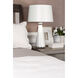 Pearl 29.38 inch 150.00 watt Lily Table Lamp Portable Light in Polished Nickel, Lily With Silver