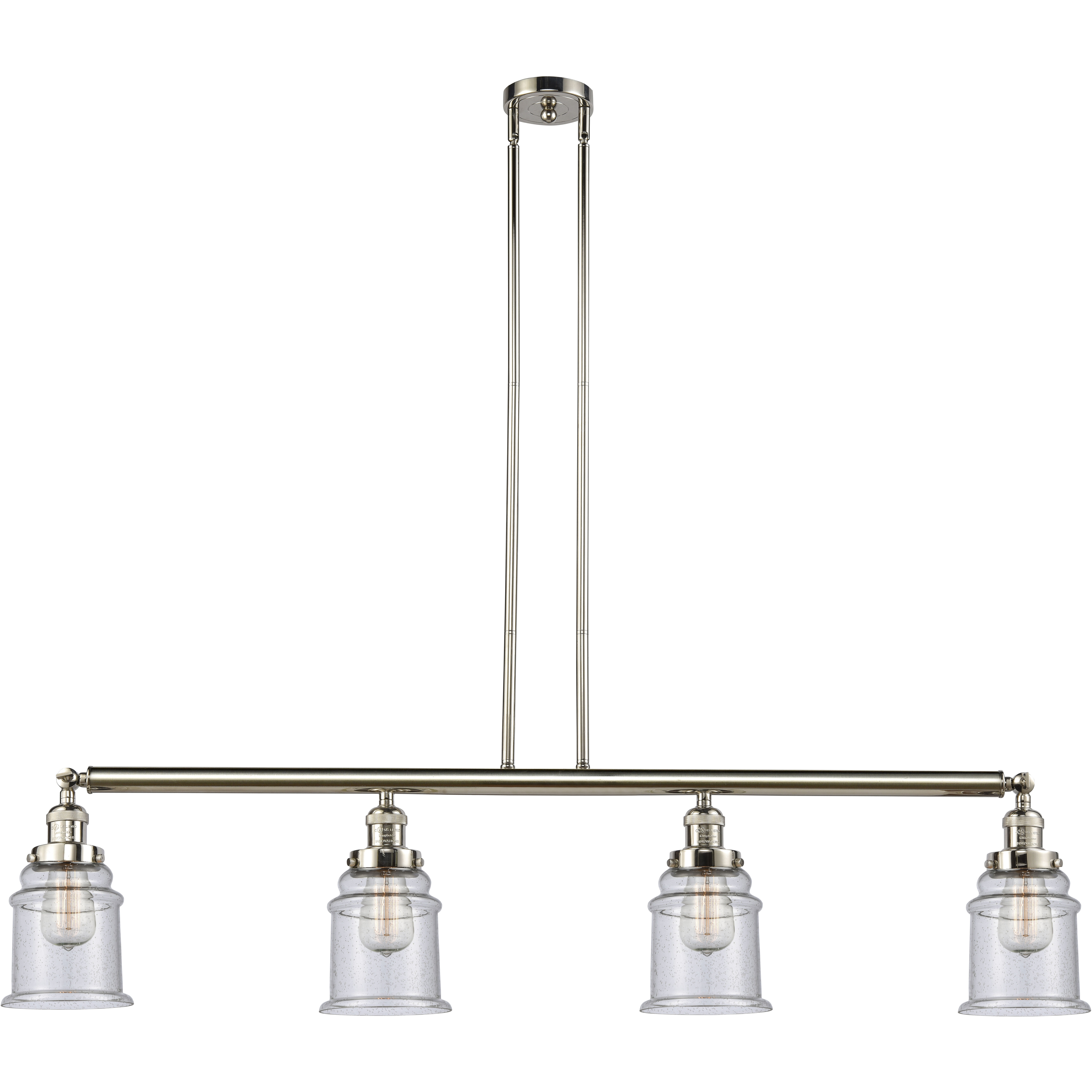 Franklin Restoration Canton 4 Light 50.63 inch Island Light