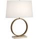 Logan 24.5 inch 150.00 watt Aged Brass Table Lamp Portable Light in Fondine