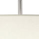 Echo 22.75 inch 60 watt Stainless Steel Accent Lamp Portable Light
