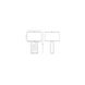 Blox 28.25 inch 150.00 watt White Wood Table Lamp Portable Light