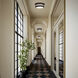 Williamsburg Tucker 2 Light 11.75 inch Deep Patina Bronze Flushmount Ceiling Light