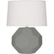 Small Franklin 16.38 inch 60 watt Matte Smoky Taupe Accent Lamp Portable Light