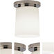 Rico Espinet Nina 1 Light 6 inch Polished Nickel Flushmount Ceiling Light