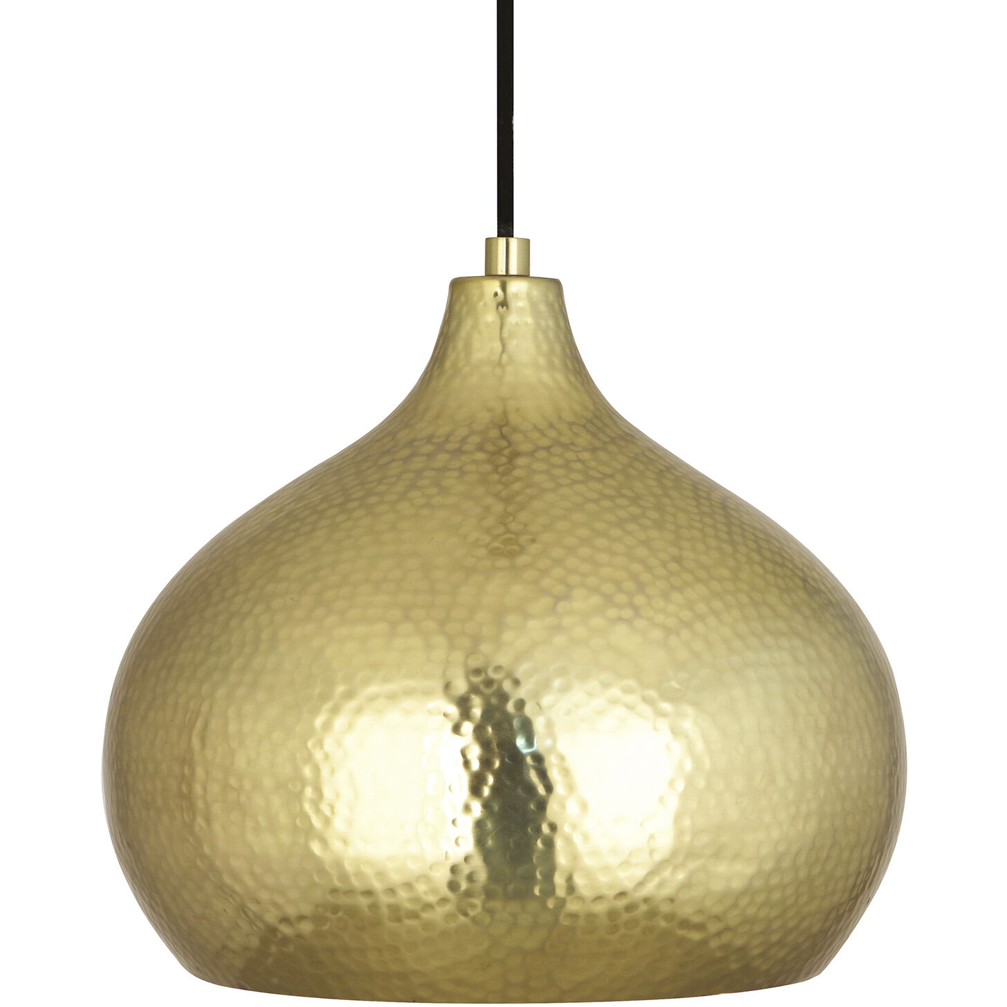 Dal 1 Light 14 inch Modern Brass Pendant Ceiling Light