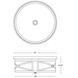 Chase 3 Light 15 inch Deep Patina Bronze Flushmount Ceiling Light